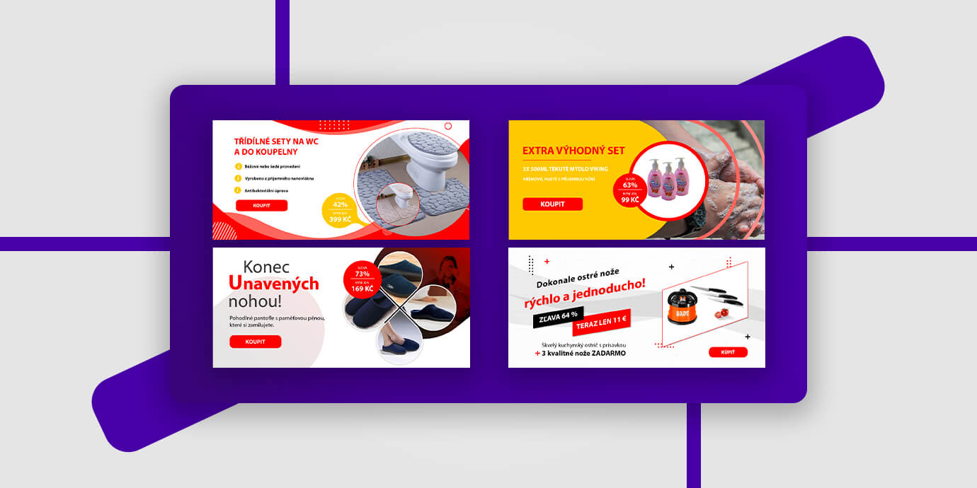 Bannery pro váš web a sociální sítě