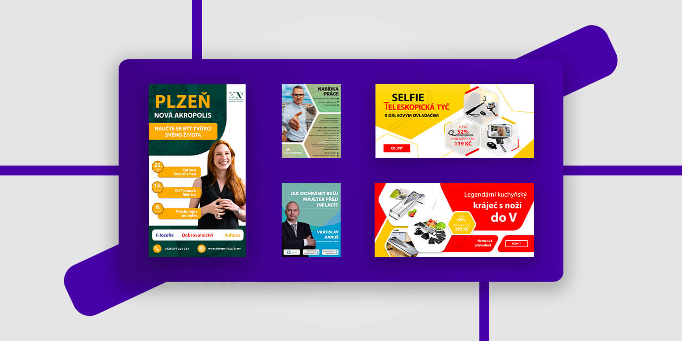 Bannery pro váš web a sociální sítě