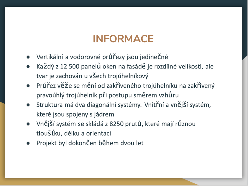 Jednoduchá prezentace pro Vás