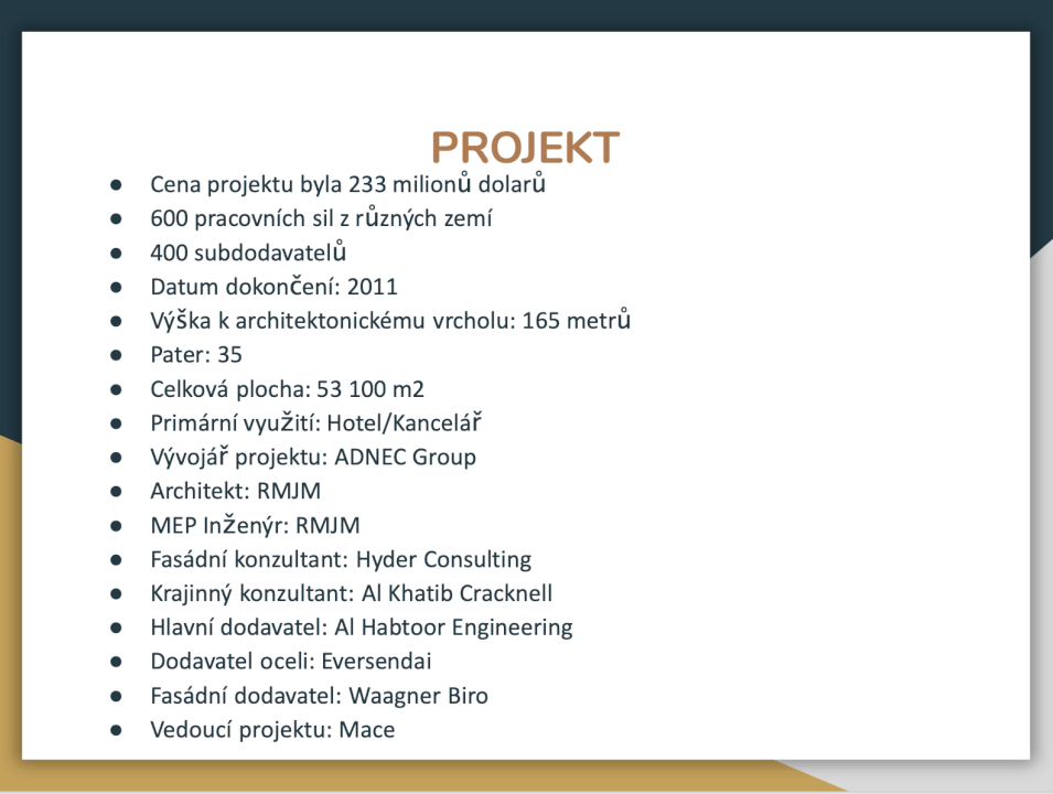 Jednoduchá prezentace pro Vás