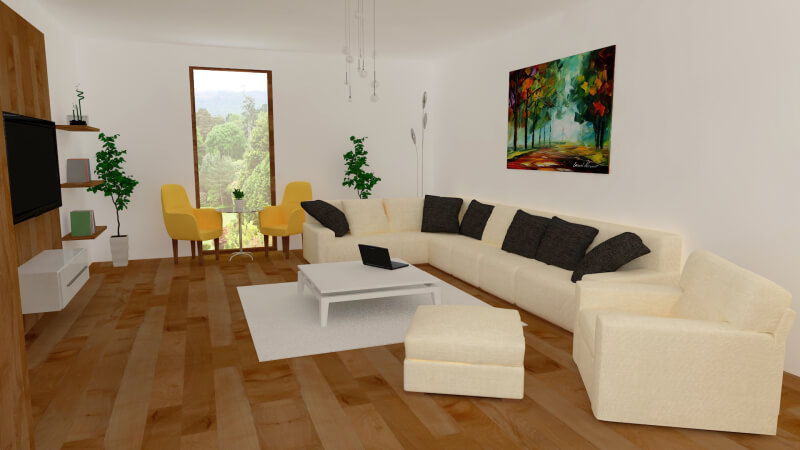 3D vizualizace interiéru