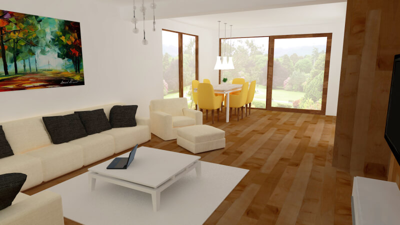 3D vizualizace interiéru