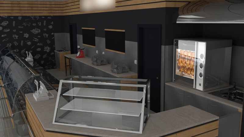 3D vizualizace interiéru