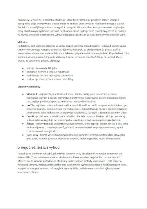 Copywriting - profesionální texty na míru