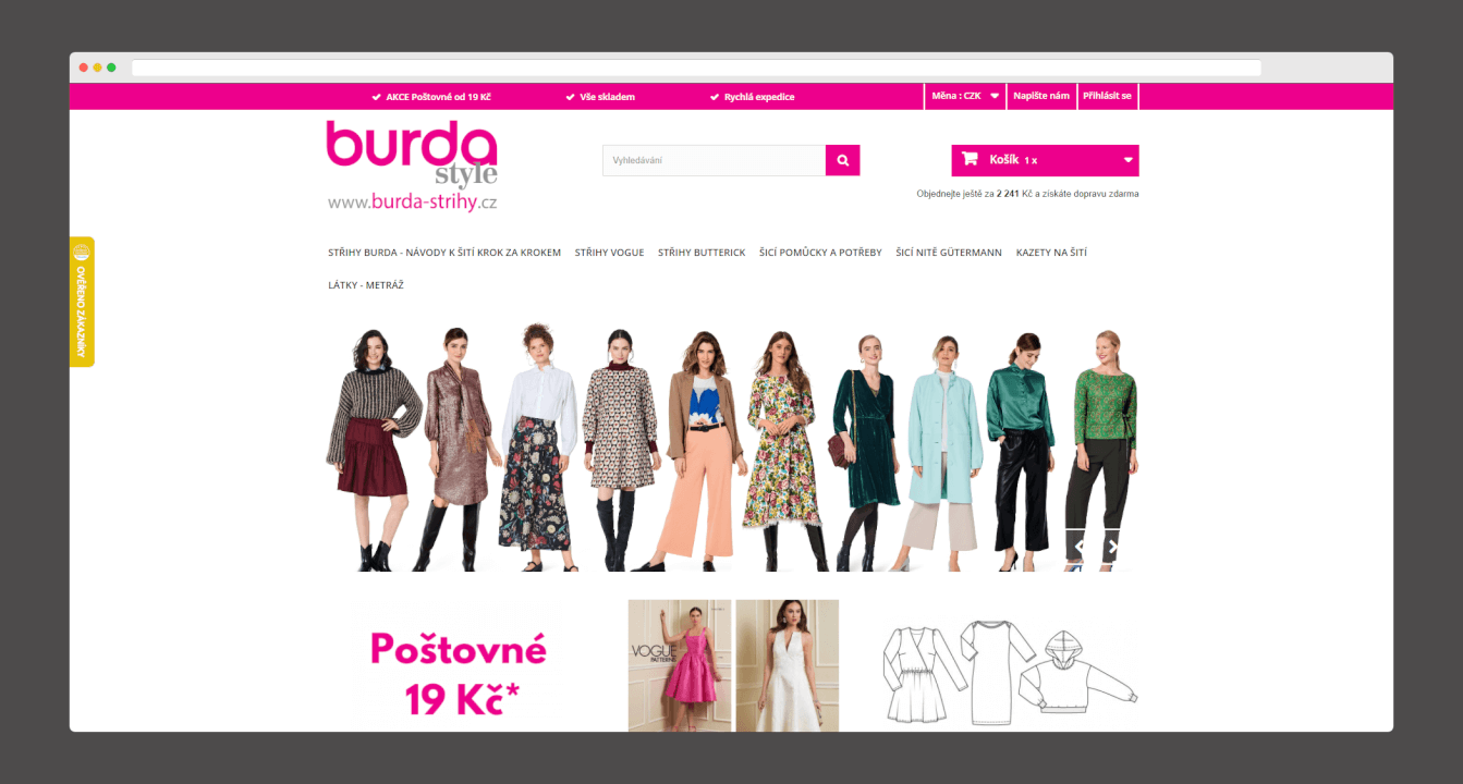 Tvorba a úprava webové stránky (Wordpress, Prestashop)