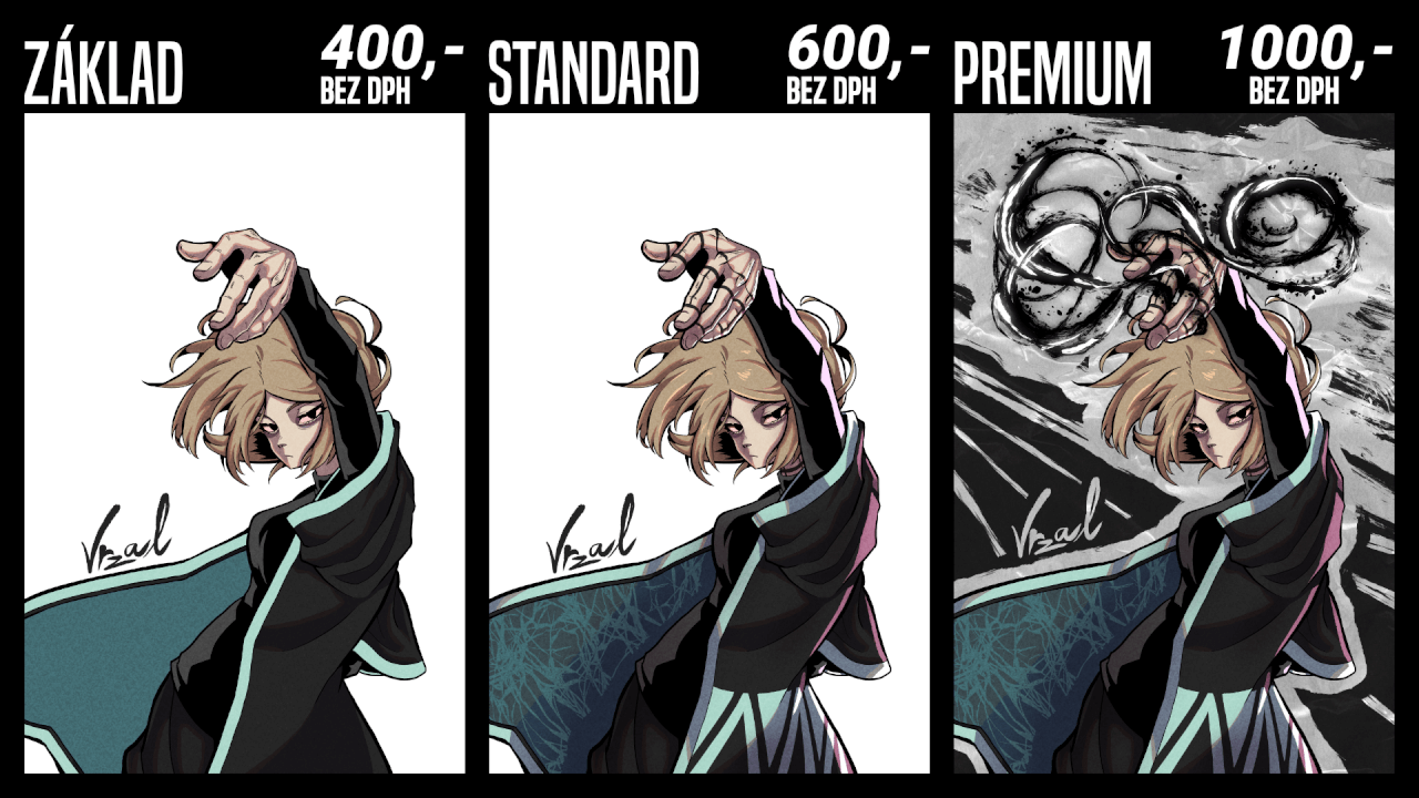 Digitální kresba na míru