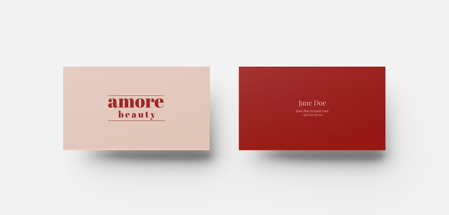 Jednoduché vizitky na míru