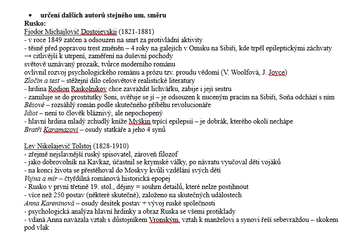 Vypracované rozbory knih k maturitě