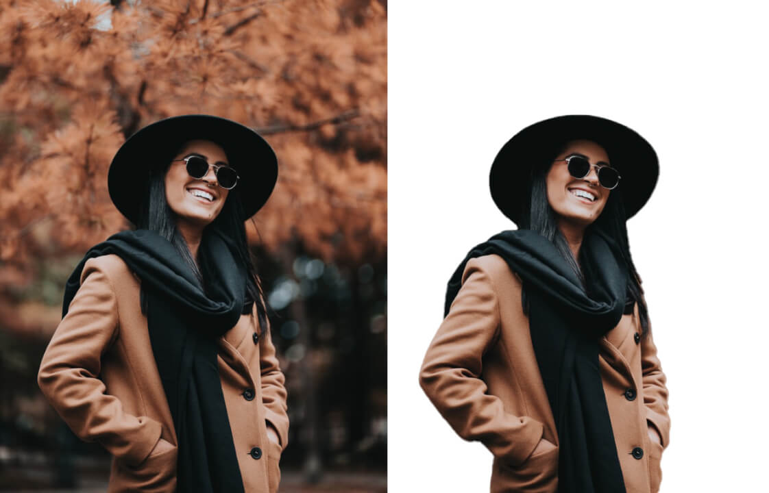 Odstranění pozadí z fotografie