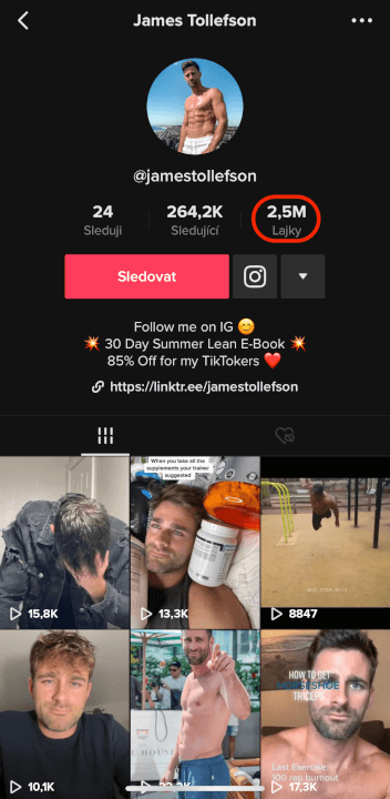 NEJLEVNĚJŠÍ TikTok Likes 2400+