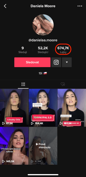 NEJLEVNĚJŠÍ TikTok Likes 2400+