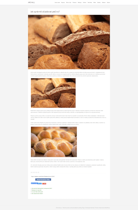 Publikace PR článku do magazínu archall.cz