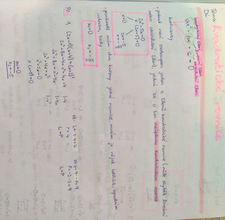 Doučování matematiky pro základní školy