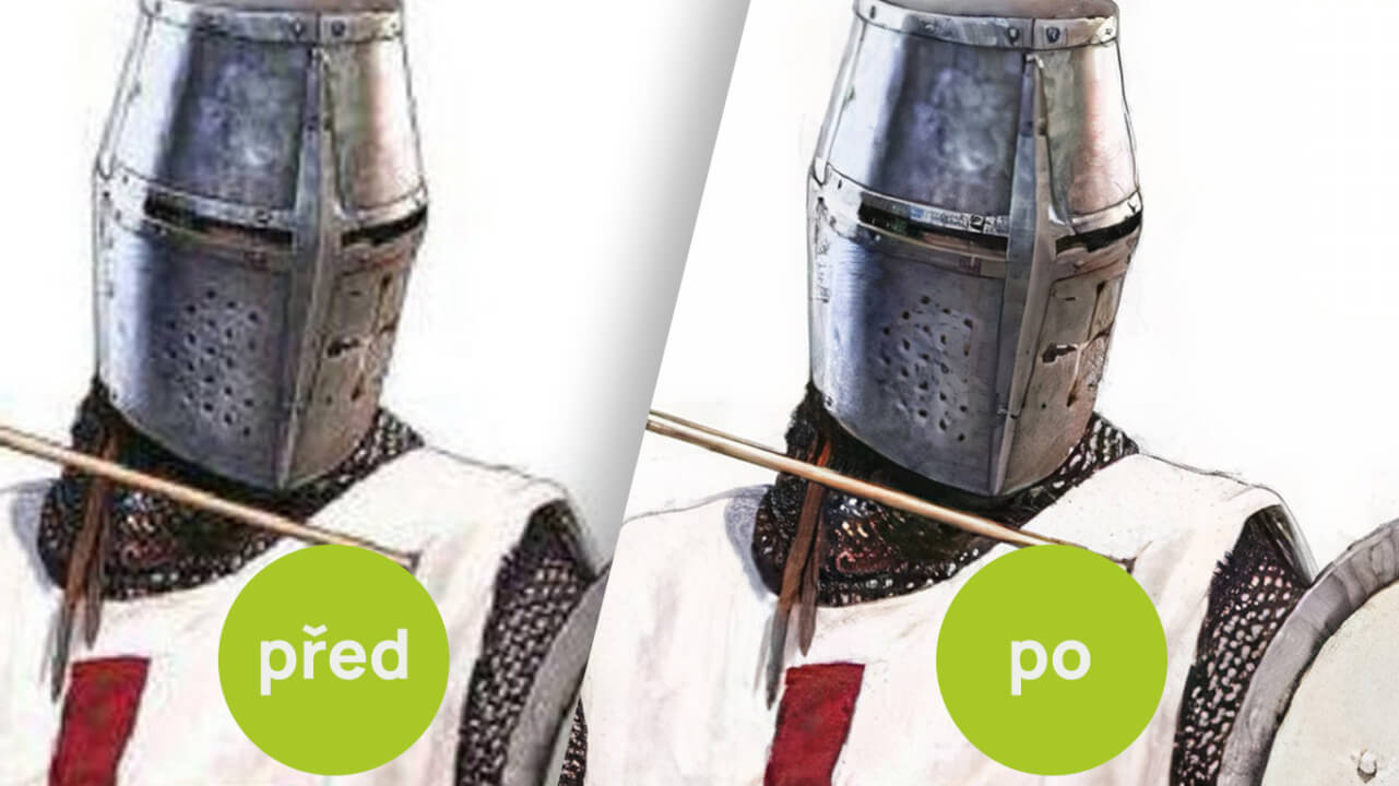 Opravím rozlišení a kvalitu ve vašich fotkách/obrázcích