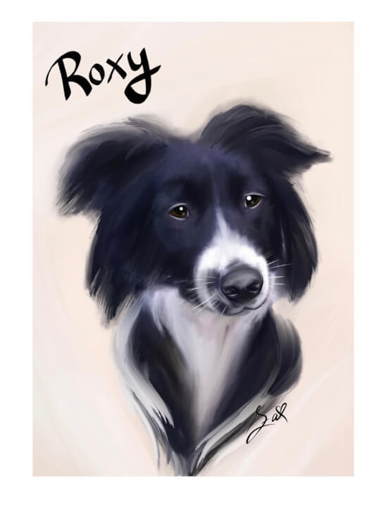 Digitální portréty vhodné na plátno, triko, hrnek, aj.