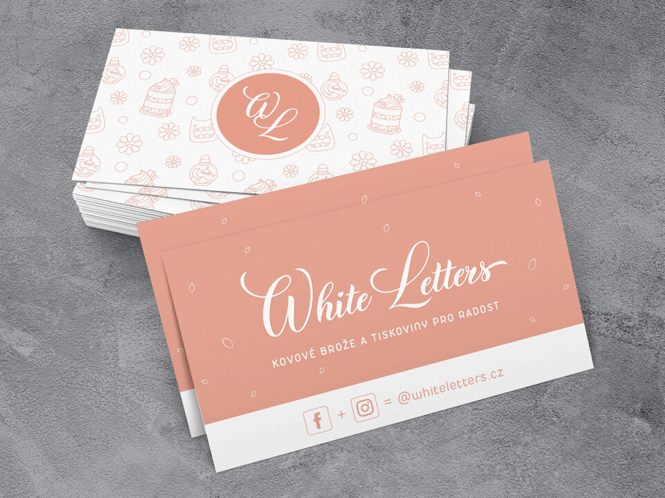 Návrh vizitky (s možností tisku na grafický papír)