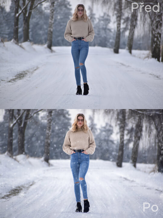 Úprava a retuše fotografií, fotomontáž