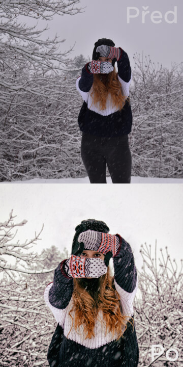 Úprava a retuše fotografií, fotomontáž