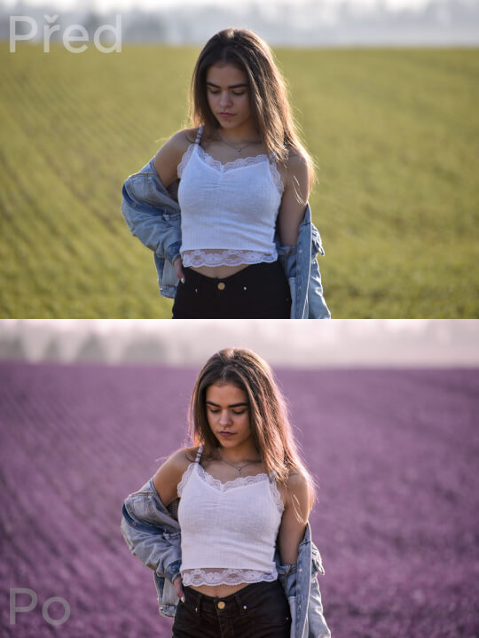 Úprava a retuše fotografií, fotomontáž