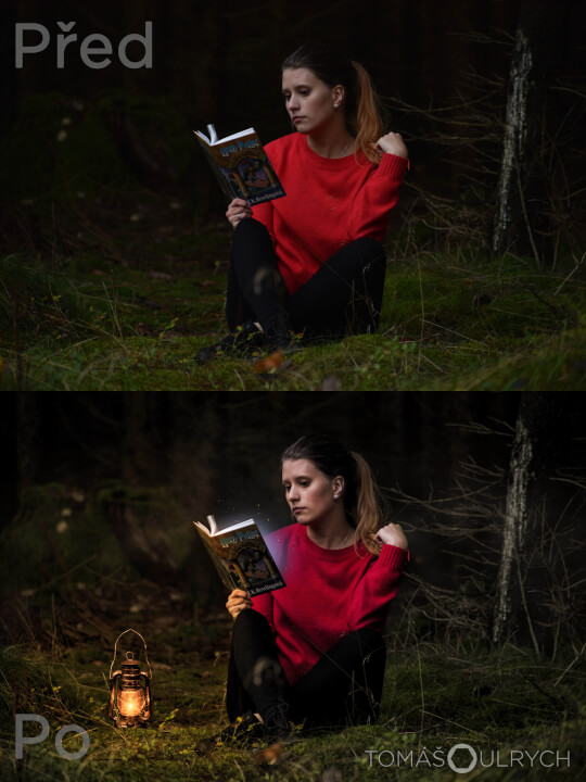 Úprava a retuše fotografií, fotomontáž