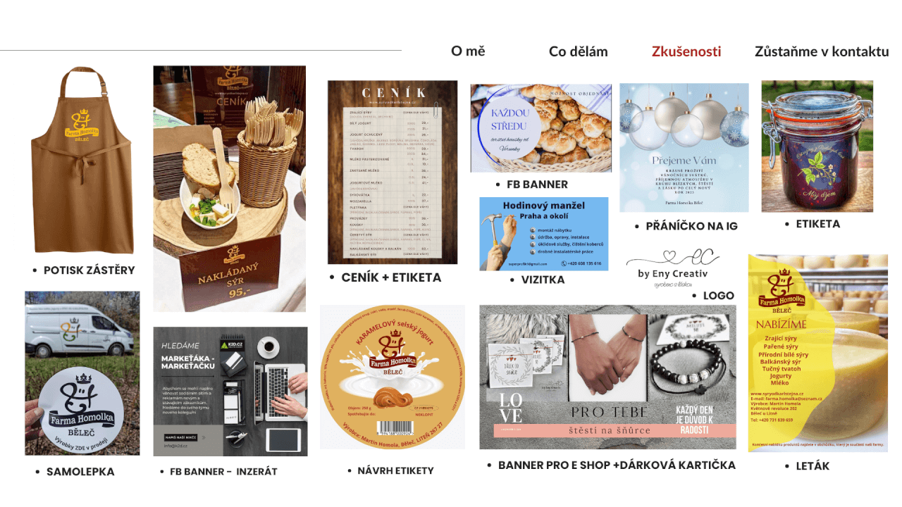 Grafické práce, loga, bannery nejen pro sociální sítě