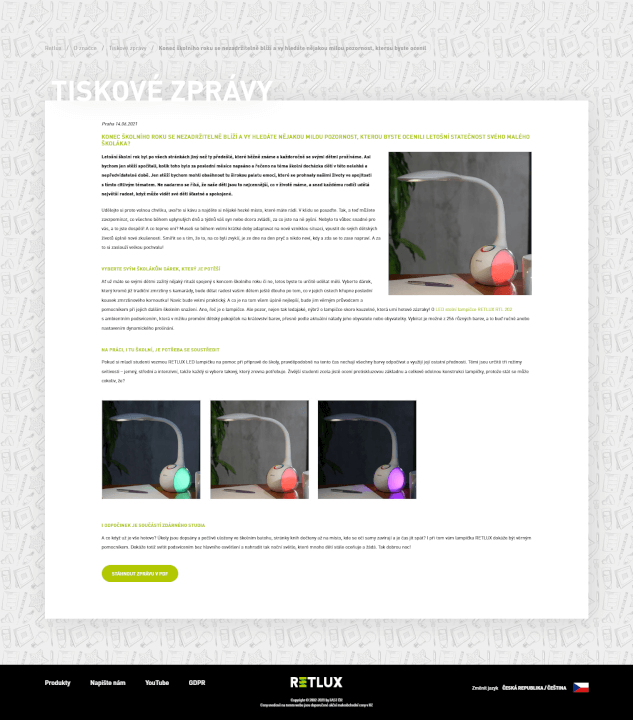 Originální text dle vašich představ