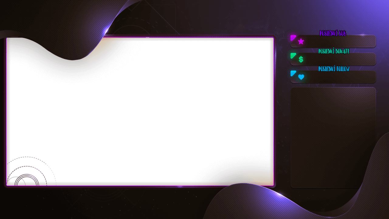 Poutavá Grafika na Twitch streamy na přání