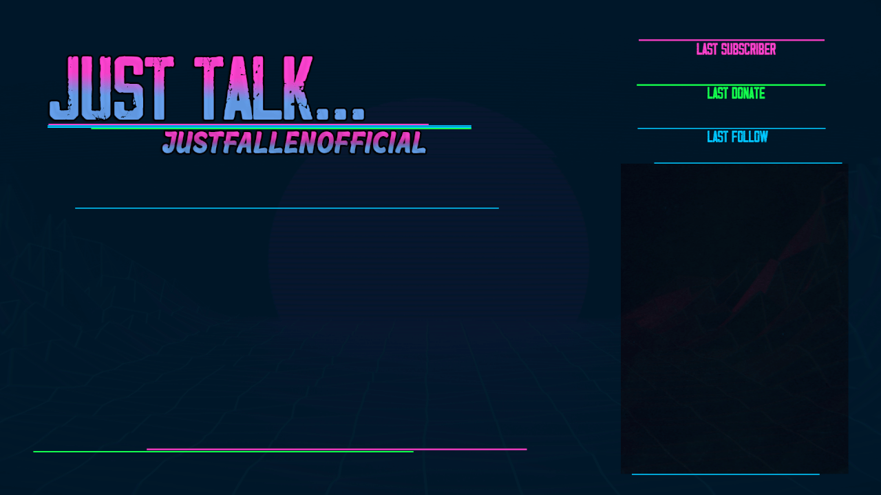 Poutavá Grafika na Twitch streamy na přání