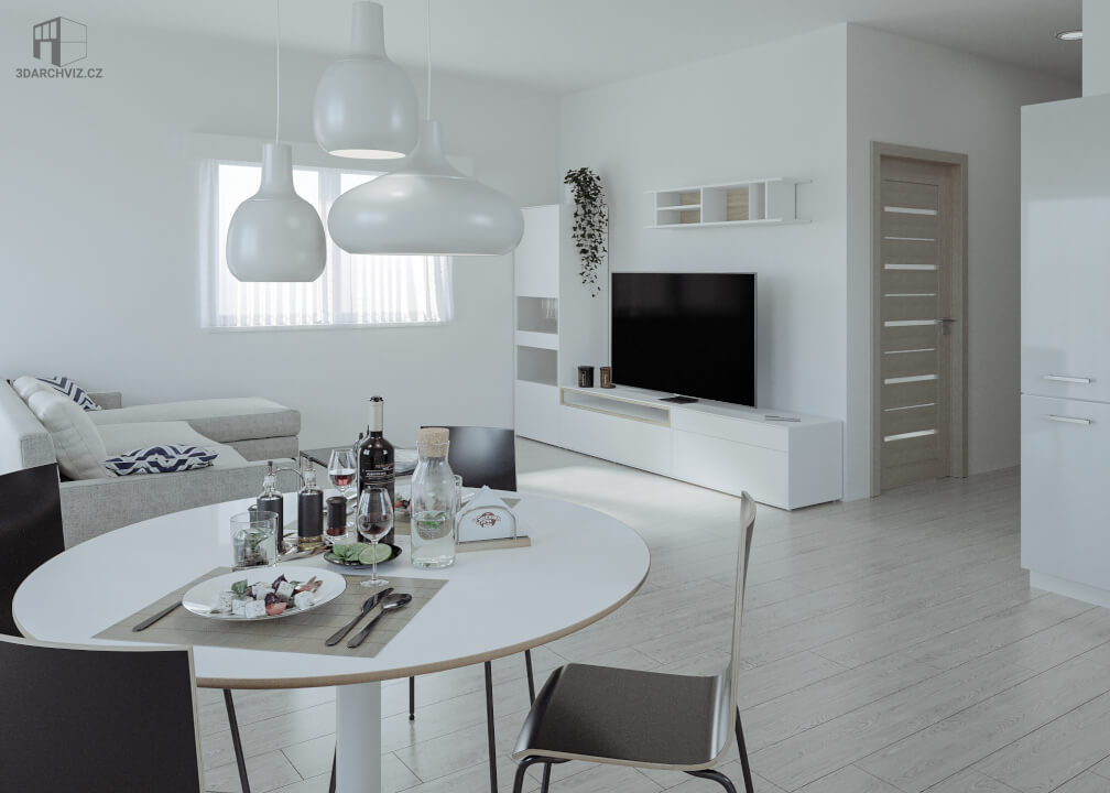 3D Vizualizac e interiérů