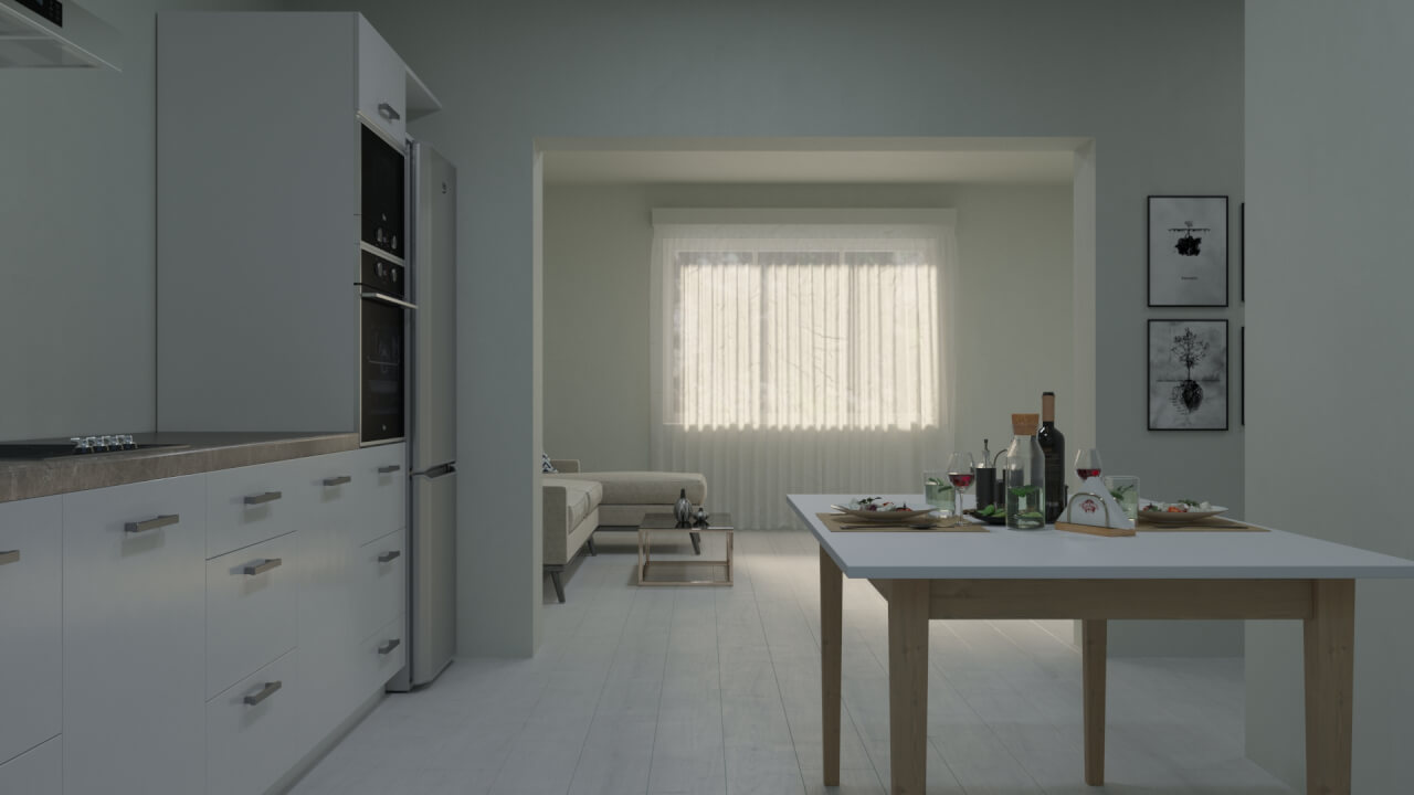 3D Vizualizac e interiérů