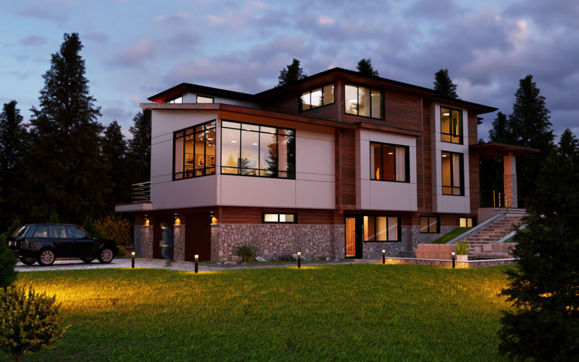 Vizualizace exteriéru