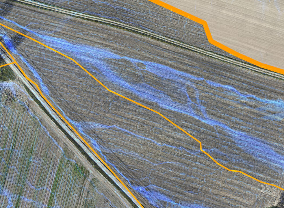 Srážko-odtokový model na Vašem pozemku, v areálu.