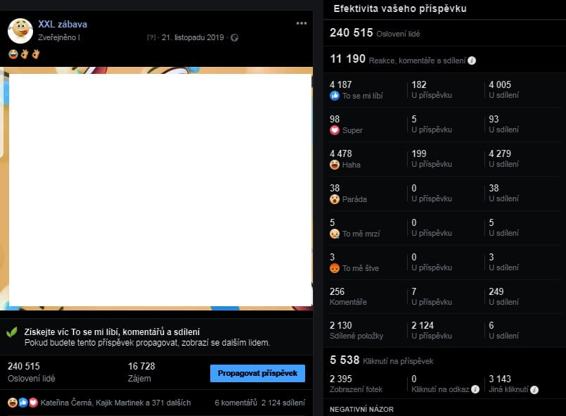 FB Sdílení Vašeho příspěvku 3x za den mezi 23K+ FANS