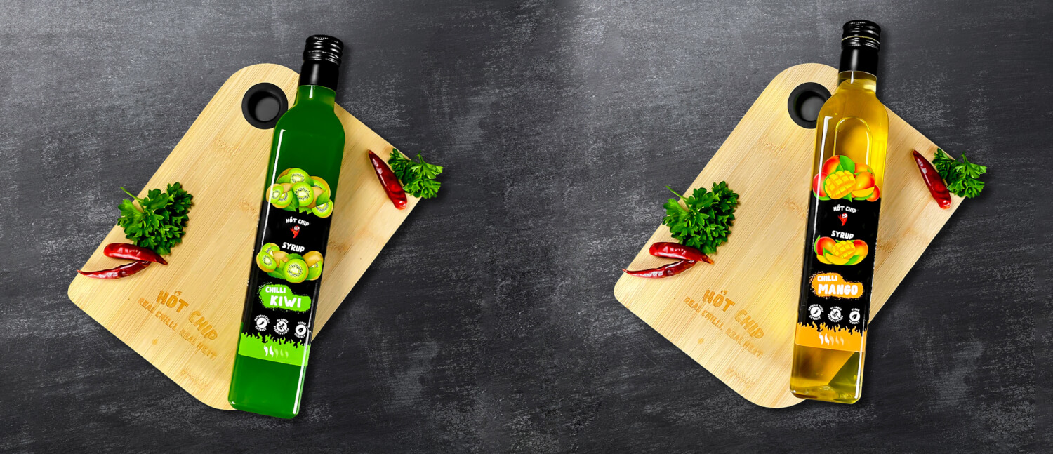 Návrh etiket, obalů