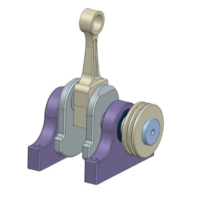 Vytváření 3D modelu, dokumentace k technickým součástem.