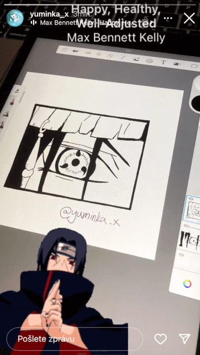 Digitální kresba Manga/Anime