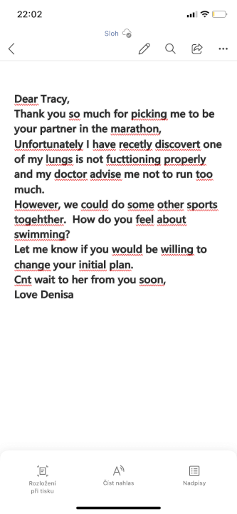 Překlady z angličtiny do češtiny a naopak, aj úkoly, aj sloh