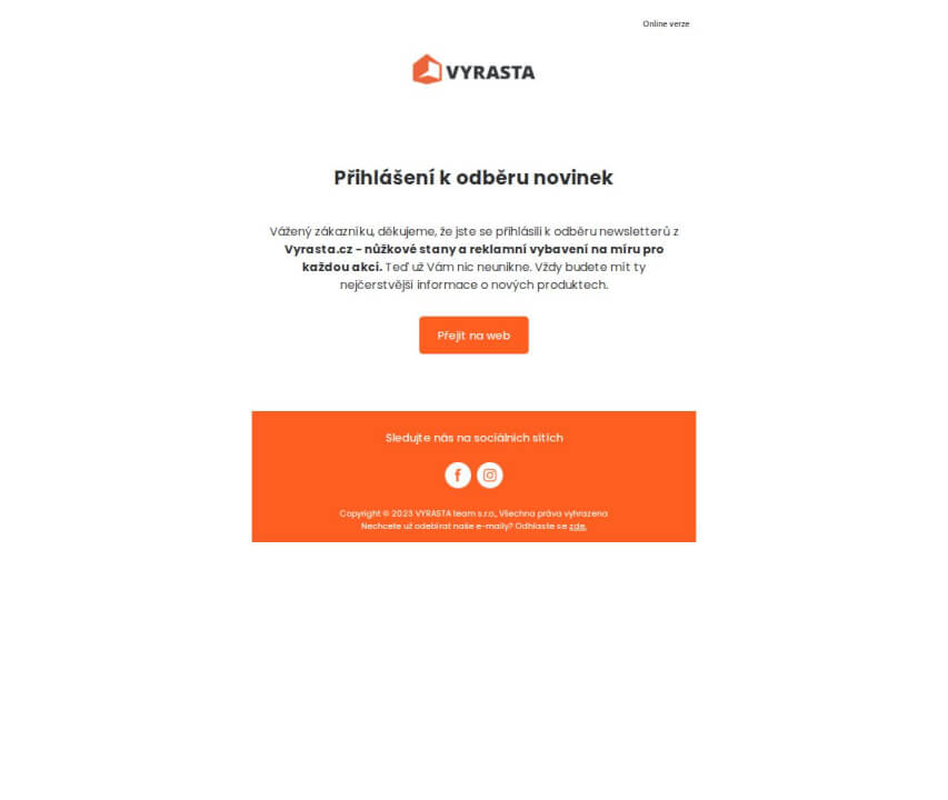 E-mailingové kampaně 
