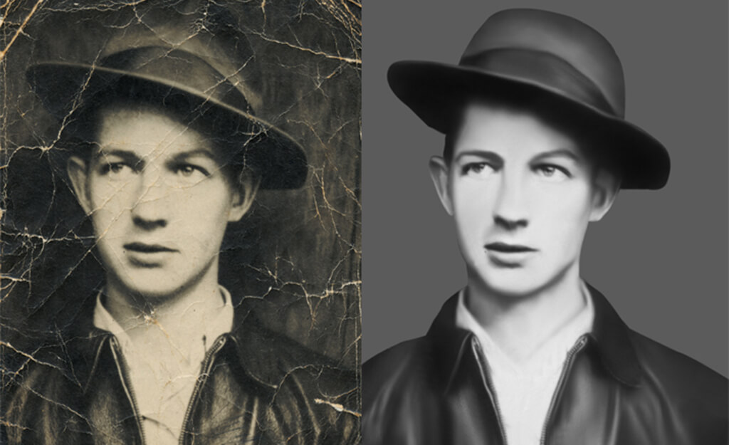 Restaurování starých fotografií