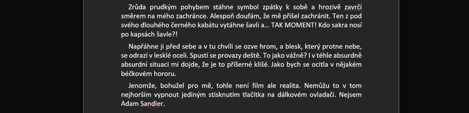 Beta čtení Vaší práce