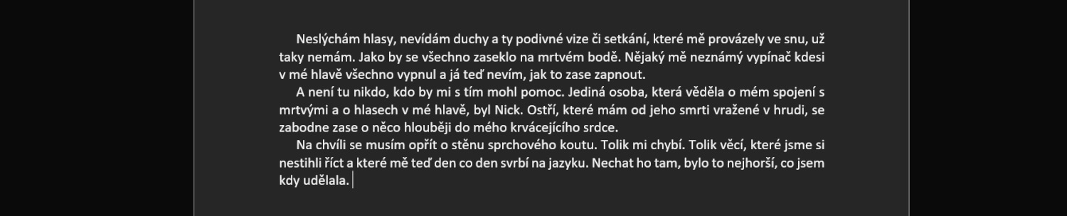 Beta čtení Vaší práce