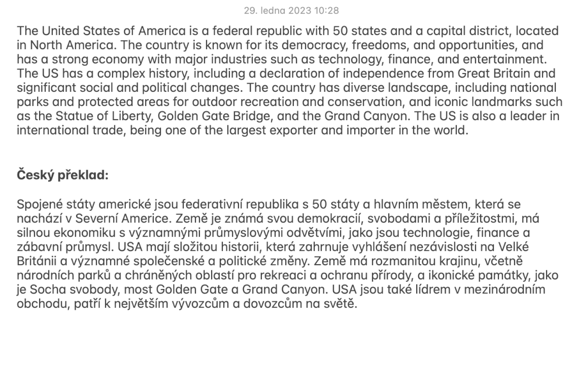 Rychlý a levný překlad z AJ do ČJ a naopak 