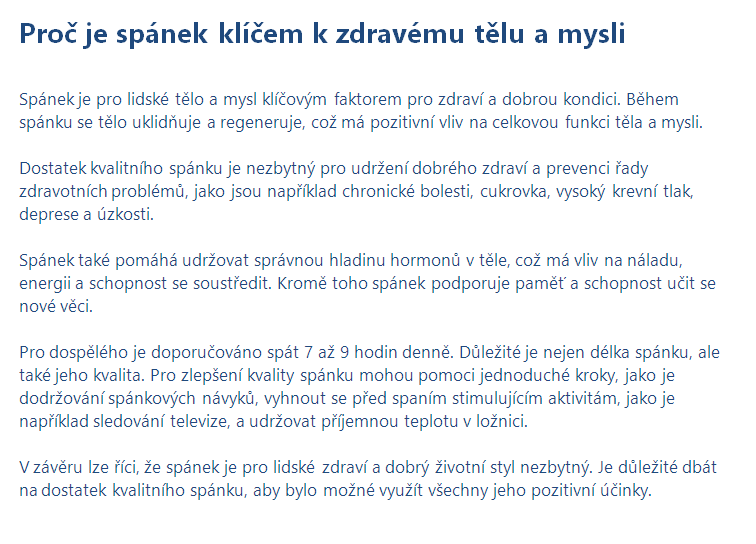 Kvalitní copywriting - Texty/články na web/blog