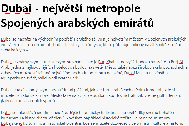 Kvalitní copywriting - Texty/články na web/blog