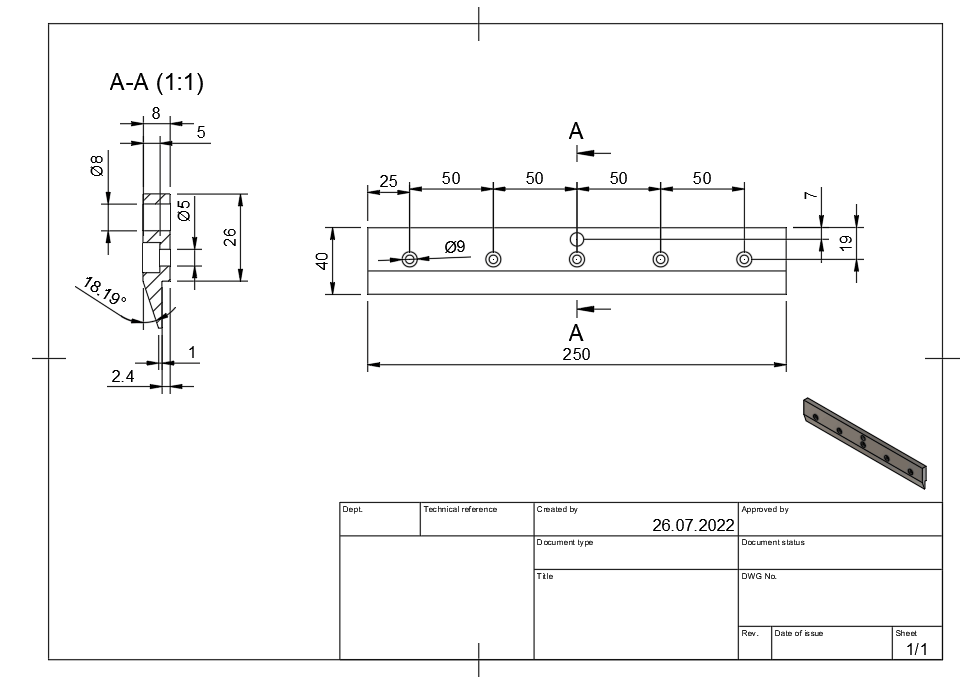 Digitalizace výkresů (2D&3D) / tvorba výkresové dokumentace