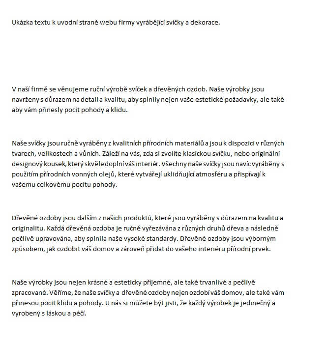 Copywriting, záliba a objevování nových věcí