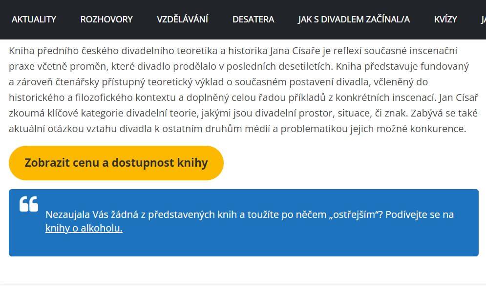 Zpětné odkazy na kvalitním tematickém webu