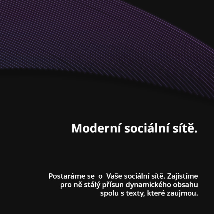 Firemní obsah pro sociální sítě