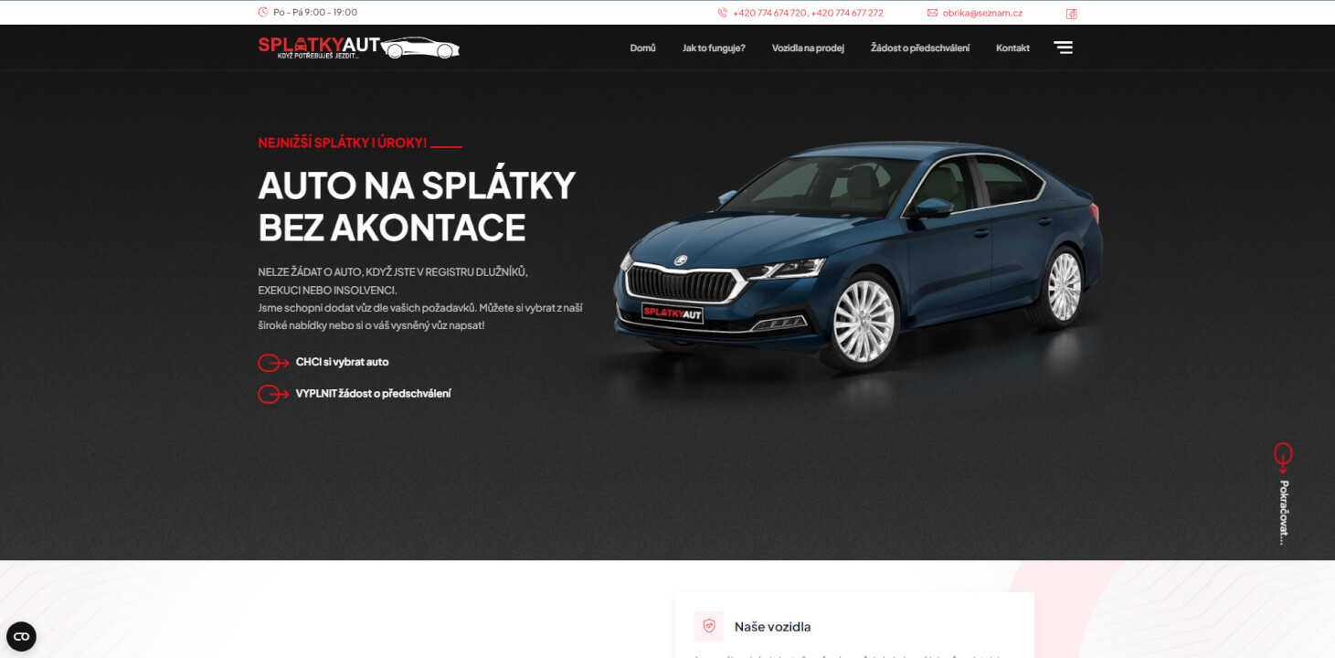 Výborné WEBové stránky na míru se vším všudy!