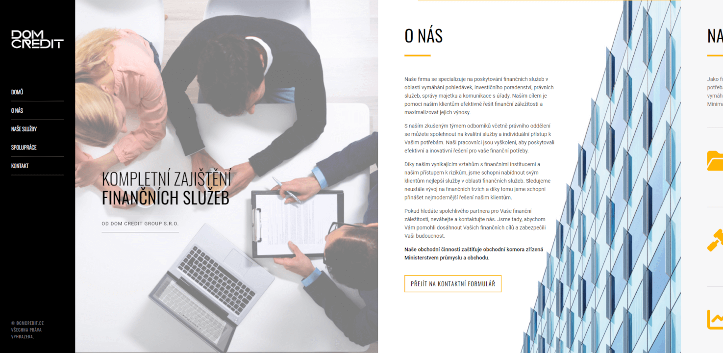 Výborné WEBové stránky na míru se vším všudy!